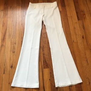 White trouser pants